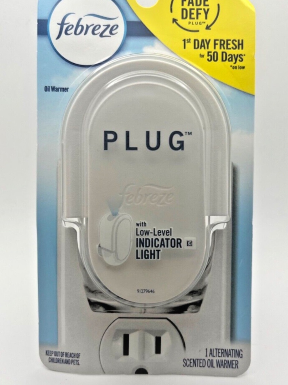Febreze Plug In Air Freshener Dual Scented Oil Warmer